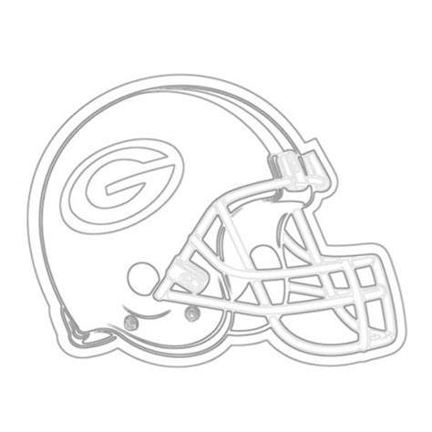 Green Bay Packers Helmet Drawing at PaintingValley.com | Explore ...