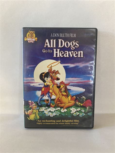 All Dogs Go to Heaven (DVD, 1989) 27616859099 | eBay | Mgm, Animation, Dvd