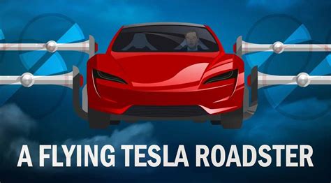 Flying Tesla Roadster And The Future Of Flying Cars