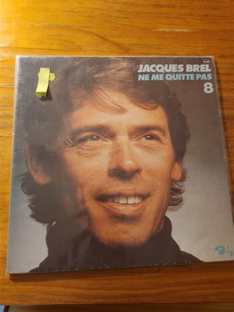 Jacques Brel Vinyl, Hobbies & Toys, Music & Media, Vinyls on Carousell