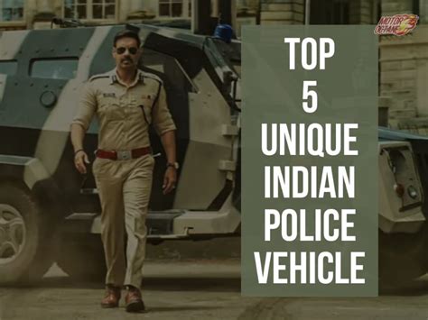 5 Unique Indian Police Vehicles! » MotorOctane