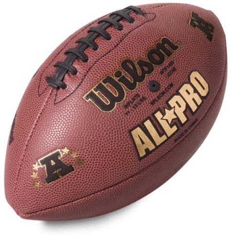 Wilson NFL All Pro Official-Size Composite Leather Football, 1 ct - Fry ...