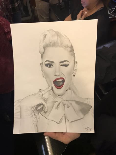 Pin on Fan Art Gwen Stefani