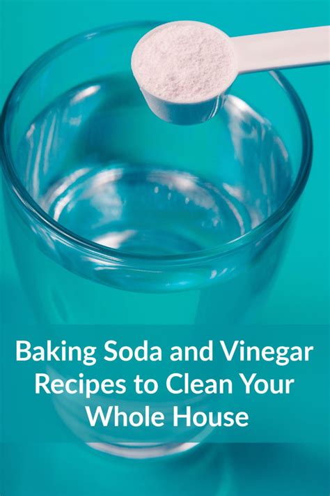 Baking Soda and Vinegar Recipes for Sparkly Clean Home | Baking soda vinegar cleaning, Baking ...