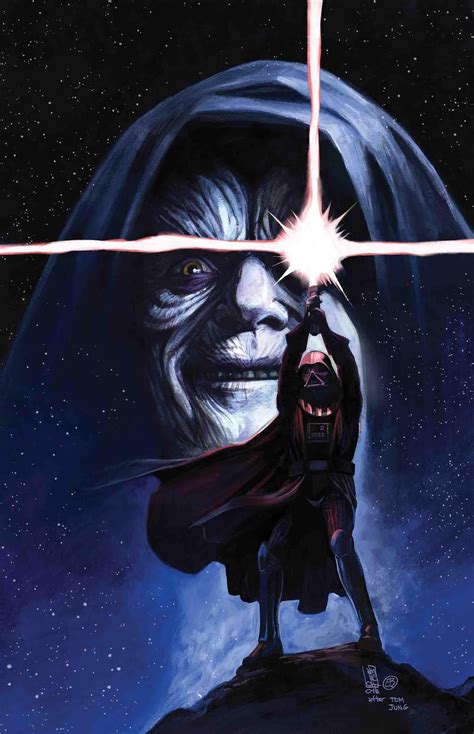 The Geeky Nerfherder: #ArtOfTheDay: 'Palpatine & Darth Vader' by Giuseppe Camuncoli & Elia Bonetti