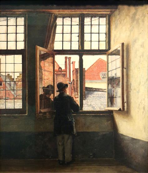 The man at the window by Henri de Braekeleer | USEUM