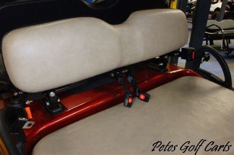 Golf Cart Retractable Seat Belt Kit Front & Back Seats Club Car EZGO Yamaha - Other Golf Car Parts