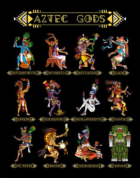 The Best 25 Aztec Gods - mediafingerinterest