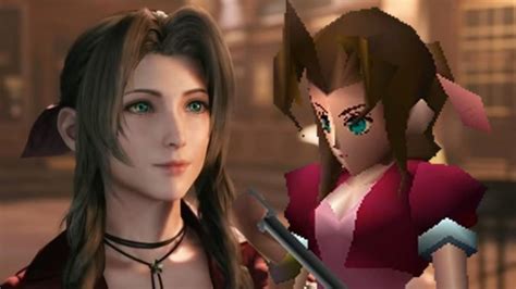 Comparing the FF7 Remake Character Designs vs the Original