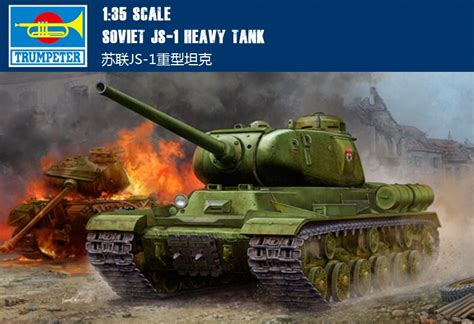 Trumpet 05587 1:35 JS 1 heavy tank of the Soviet Union Assembly model-in Model Building Kits ...