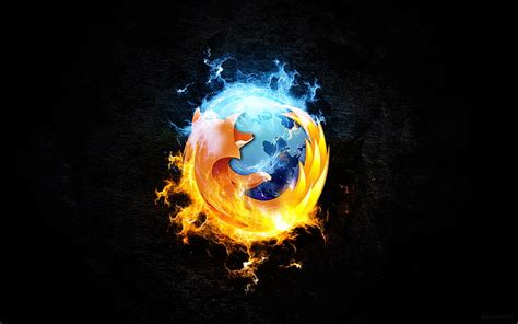 HD wallpaper: Mozilla Firefox logo, fire Fox, Web browser, fire ...