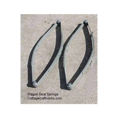 Authentic replacement wagon, buggy, seat springs, 18", 24" sizes