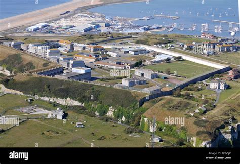 HMP The Verne prison, Portland Dorset, Britain, UK Stock Photo: 26794510 - Alamy