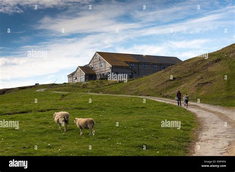 View of Bird Observatory on Fair Isle Stock Photo - Alamy