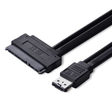 eSATA to Sata Cable Dual Power eSata 22 Pin USB ESata Combo to SATA ...