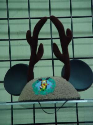 Disneyland Mickey Mouse Christmas Ears Adult Size | #347003359