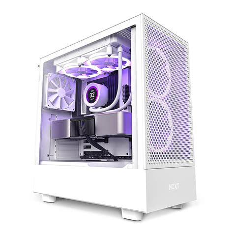 Customer Reviews: NZXT H5 Flow ATX Mid-Tower Case White CC-H51FW-01 - Best Buy