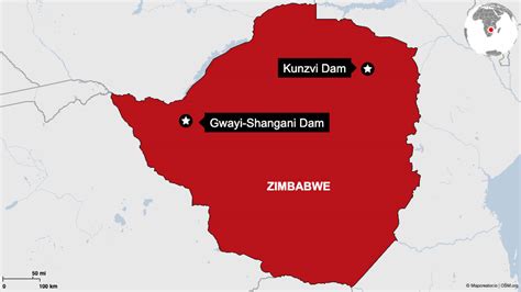 Zimbabwe Dams Map - vrogue.co