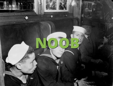 Noob » What does Noob mean? » Slang.org