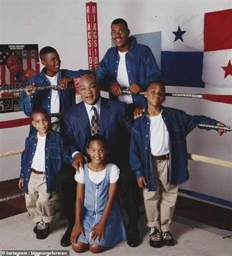 Meet George Foreman's HUGE family - five of his kids share a name and it's not hard to guess ...