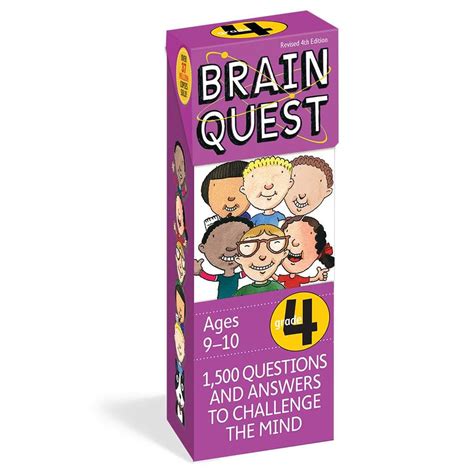 Brain Quest Cards - Grade 4 - Beyond The Blackboard