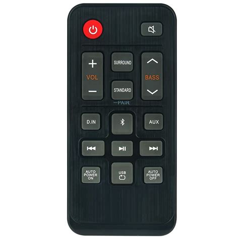 AH81-09662A Remote Control Replacement for Samsung Soundbar HW-N300 ...