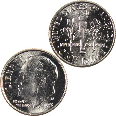 2023 D Roosevelt Dime BU Uncirculated Clad 10c Coin