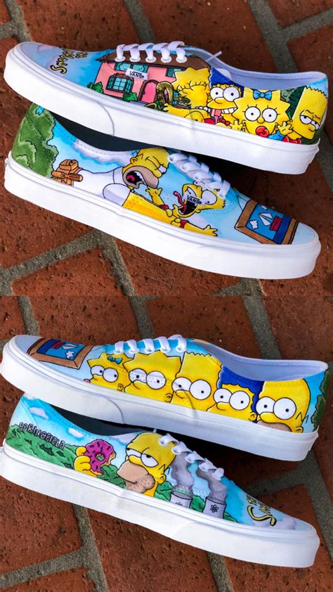 I made some custom shoes! : r/TheSimpsons