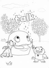 Free Wallykazam Coloring Pages sketch template