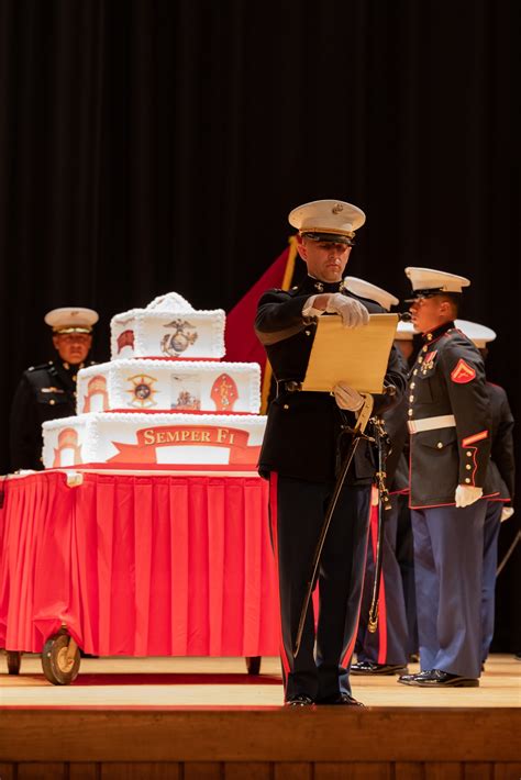 DVIDS - Images - 248th Marine Corps Birthday Cake Cutting Ceremony ...