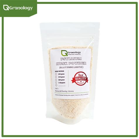 Psyllium Husk Powder / Bulk Forming Laxative (100 gram) | Lazada Indonesia