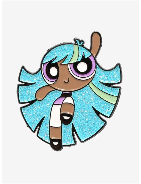 The Powerpuff Girls Bliss Glitter Enamel Pin | Hot Topic