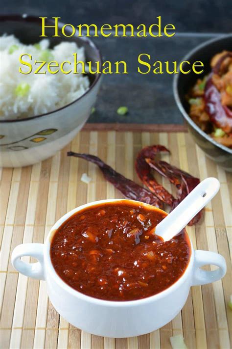 Homemade Szechuan Sauce recipe from scratch, szhezwan sauce recipe