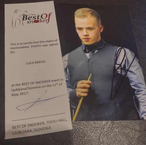 Snooker - Luca Brecel - 2023 World Snooker Champion - Catawiki