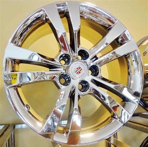 SET OF 4 Cadillac CTS CHROME 18" X 8.5" OE SPEC WHEELS FIT CTS 2008 TO 2013 Parts for Sale ...