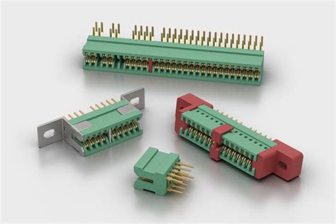 Edge Card PCB Connectors with 0.1in/2.54mm pitch | Weald