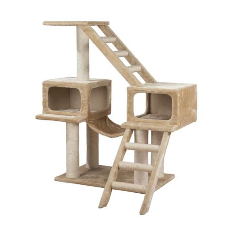 TRIXIE Beige Malaga Cat Playground 43941 - The Home Depot