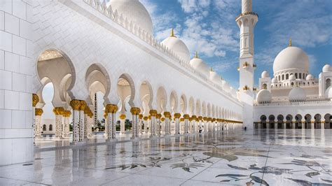 Sheikh Zayed Mosque Abu Dhabi United Arab Emirates UHD 4K Wallpaper | Pixelz