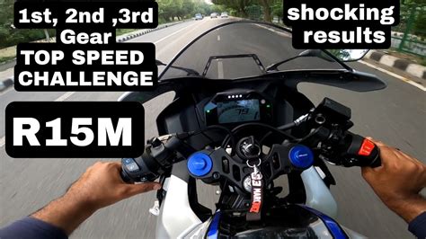 YAMAHA R15M in Action | TOP SPEED | 1st 2nd 3rd 4tH? 2021 Challenge Best 155cc Machine!!! - YouTube