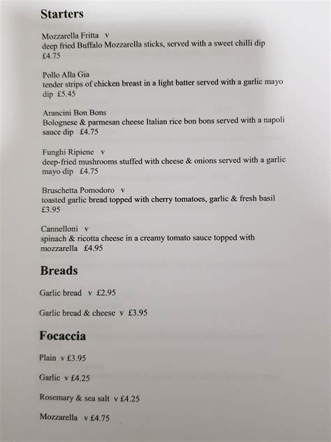 Menu at Cafe Gia, Glasgow, Shettleston Rd