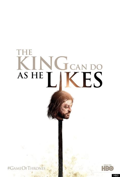 'Game Of Thrones' Season 2 Poster: Lord Stark's Head On A Stick (PHOTO) | HuffPost