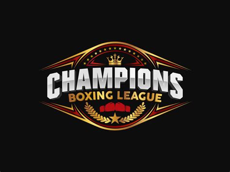 Champions Boxing League Logo by Reza Rachman on Dribbble