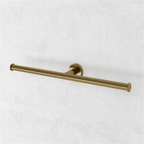 Urban Brushed Gold Double Toilet Roll Holder - LUSSO