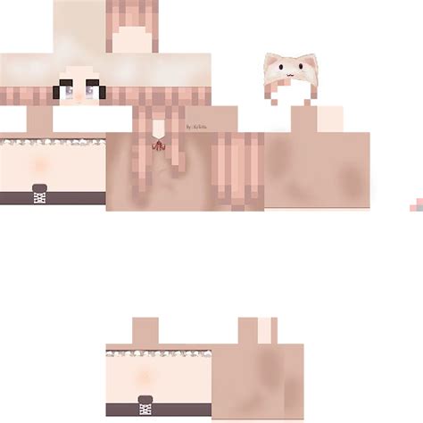 Cute Minecraft Skin Template