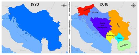 Sandalias crear Silicio where is yugoslavia located on the map A rayas Contradicción Están ...