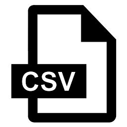 CSV Format Svg Png Icon Free Download (#409133) - OnlineWebFonts.COM