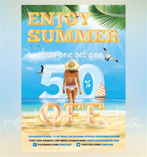 Summer Sale Flyer | RedPencilMedia