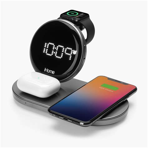 Charging Station with Wireless Charger, Apple Watch Charger, AirPods C