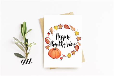 Happy Thanksgiving Card Give Thanks Thanks Giving - Etsy