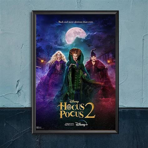 Hocus Pocus 2 Movie Poster, Halloween Witch Poster sold by Motorboat Saturated | SKU 24287069 ...